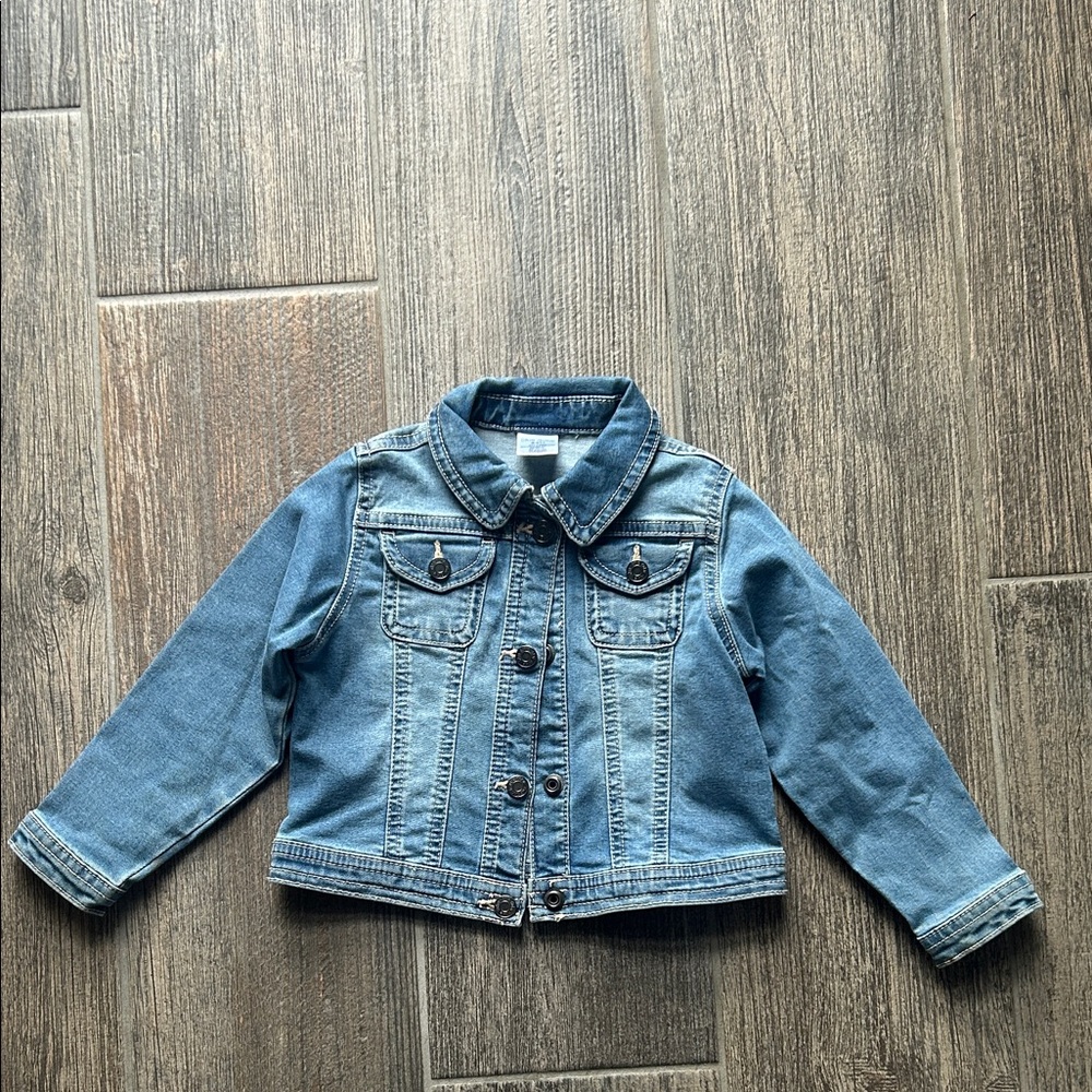 Classic Blue Denim Jacket for Kids